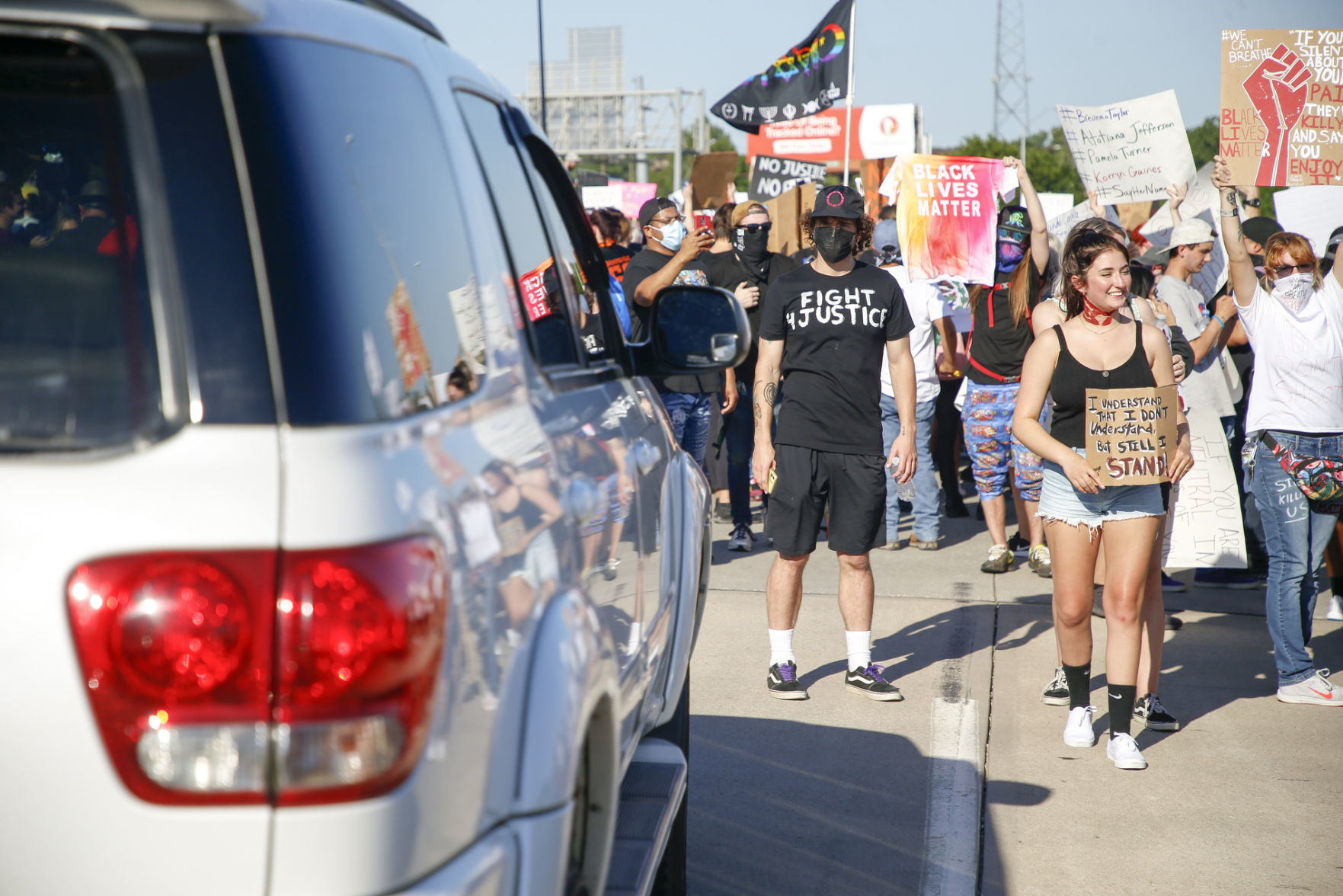 Protest March I-244